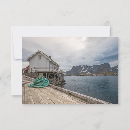 Lofoten Noorwegen Fotokaart (Voorkant)