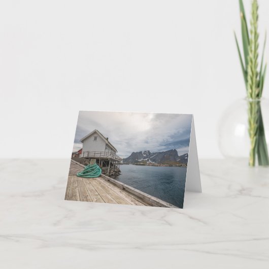 Lofoten Noorwegen Kaart (Voorkant)