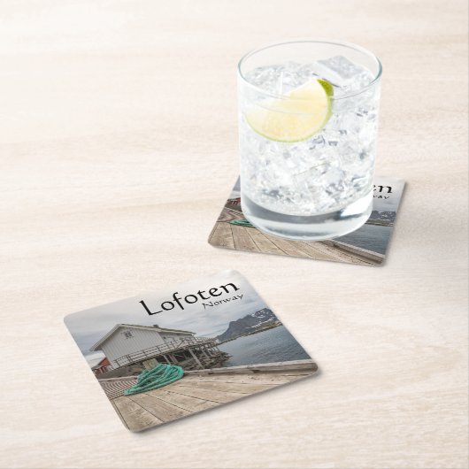 Lofoten Noorwegen Kartonnen Onderzetters (Insitu)