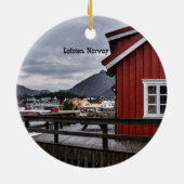 Lofoten, Noorwegen Keramisch Ornament (Achterkant)