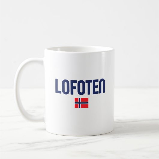 LOFOTEN Noorwegen Koffiemok (Links)