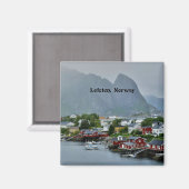 Lofoten, Noorwegen landschappelijke landschapsfoto Magneet (Voorkant / Achterkant)