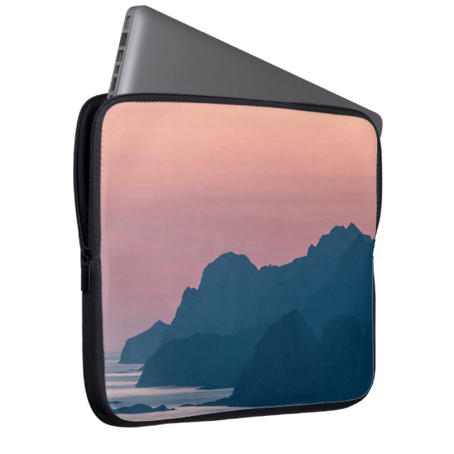 Lofoten Noorwegen Laptop Sleeve (Voorkant Rechts)