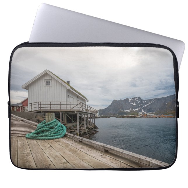 Lofoten Noorwegen Laptop Sleeve (Voorkant)