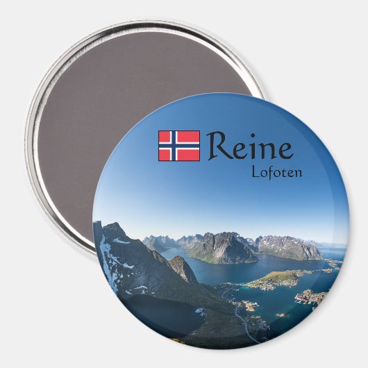 Lofoten Noorwegen Magneet (Voorkant / Achterkant)