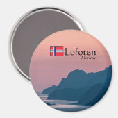 Lofoten Noorwegen Magneet (Voorkant / Achterkant)