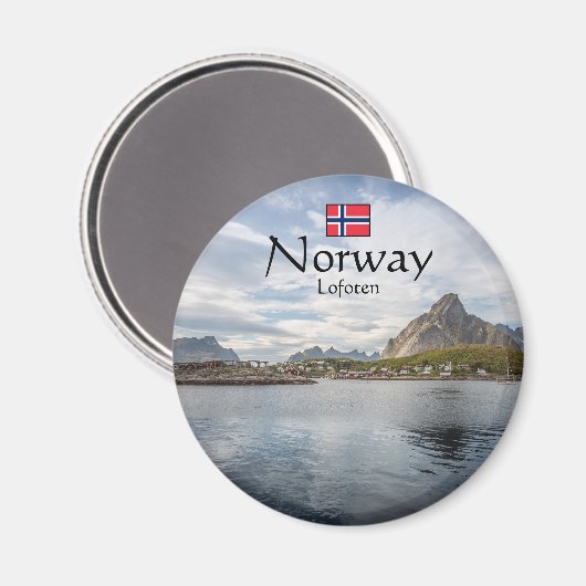 Lofoten Noorwegen Magneet (Voorkant / Achterkant)