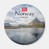 Lofoten Noorwegen Magneet (Voorkant)