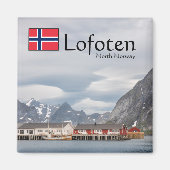 Lofoten Noorwegen Magneet (Voorkant)
