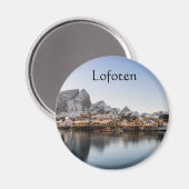 Lofoten Noorwegen Magneet (Voorkant / Achterkant)