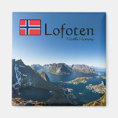 Lofoten Noorwegen Magneet (Voorkant)