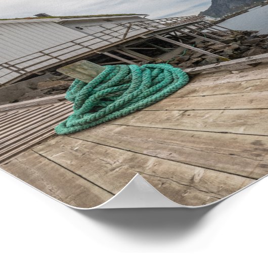 Lofoten Noorwegen Poster (Hoek)