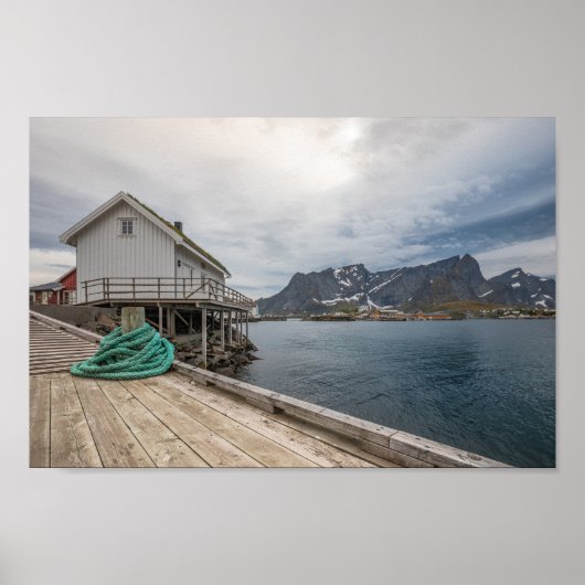 Lofoten Noorwegen Poster (Voorkant)