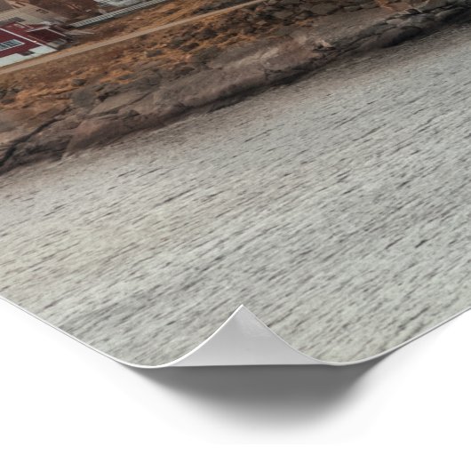 Lofoten Noorwegen Poster (Hoek)