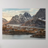 Lofoten Noorwegen Poster (Voorkant)