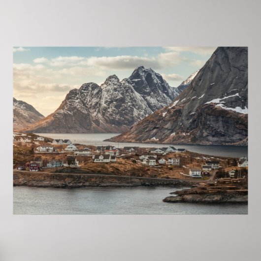 Lofoten Noorwegen Poster (Voorkant)
