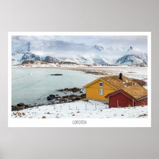 Lofoten, Noorwegen Poster (Voorkant)