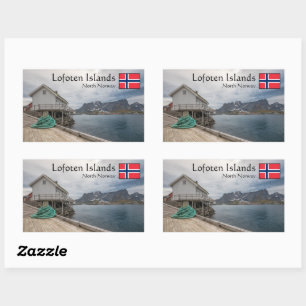 Lofoten Noorwegen Rechthoekige Sticker