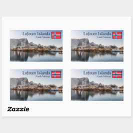 Lofoten Noorwegen Rechthoekige Sticker