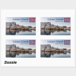Lofoten Noorwegen Rechthoekige Sticker