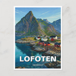 Lofoten Noorwegen Reizen Briefkaart
