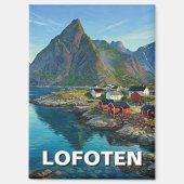 Lofoten Noorwegen Reizen Magneet (Voorkant)