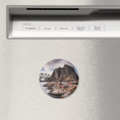 Lofoten Noorwegen Souvenir Magneet (Insitu (Vaatwasser))