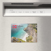 Lofoten Noorwegen Souvenir Magneet (Insitu (Vaatwasser))