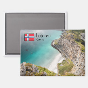 Lofoten Noorwegen Souvenir Magneet