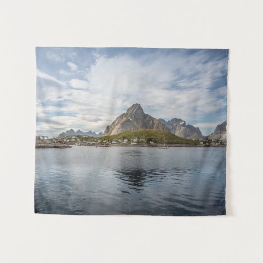 Lofoten Noorwegen Wandkleed (Voorkant (horizontaal))