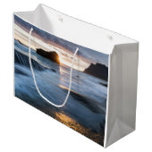 Lofoten Norway Midnight Sun Groot Cadeauzakje (Voorkant Gekanteld)