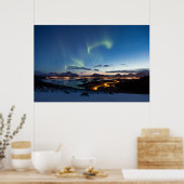 Lofoten Norway Northern Lights Poster (Keuken)