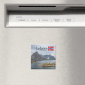 Lofoten Norway Souvenir Magneet (Insitu (Vaatwasser))
