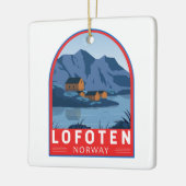Lofoten Norway Travel  Kunst Keramisch Ornament (Links)