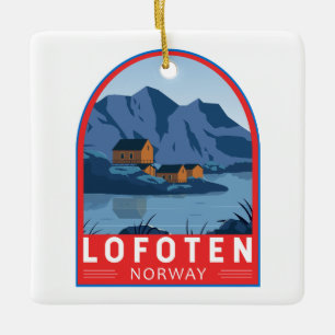 Lofoten Norway Travel  Kunst Keramisch Ornament
