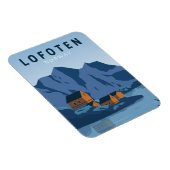 Lofoten Norway Travel  Kunst Magneet (Rechterzijde)