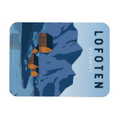 Lofoten Norway Travel  Kunst Magneet (Horizontaal)