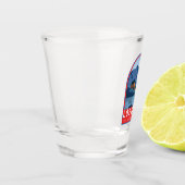 Lofoten Norway Travel  Kunst Shot Glas (Links)