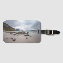 Lofoten Ramberg Strand Bagagelabel