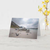 Lofoten Ramberg Strand Kaart (Gele Bloem)