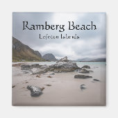 Lofoten Ramberg Strand Magneet (Voorkant)