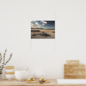 Lofoten Sand Beach Poster (Keuken)