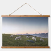 Lofoten Sheep Hangend Wandkleed (Voorkant)