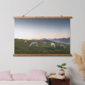 Lofoten Sheep Hangend Wandkleed (Slaapkamer)