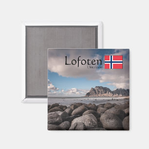 Lofoten Uttakleiv Souvenir Magneet