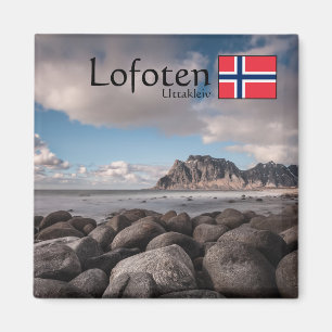 Lofoten Uttakleiv Souvenir Magneet