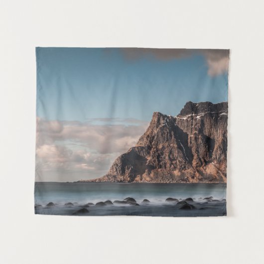 Lofoten Uttakleiv Wandkleed (Voorkant (horizontaal))