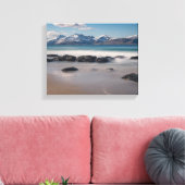 Lofoten Vikten Beach Canvas Afdruk (Insitu (Woonkamer))