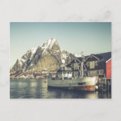 Lofoten Vintage Briefkaart (Voorkant)
