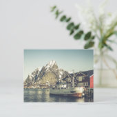 Lofoten Vintage Briefkaart (Staand voorkant)